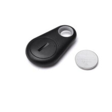 Pet Tracker Pes Anti Lost Tracker Inteligentný Bluetooth Tracer Locator Tag Alarm Tracer Finder Home Pet Anti Lost Device-BLACK
