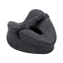 (Grey) Leg Cushion Memory Knee Pillow Leg Positioner