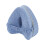 (Blue) Leg Cushion Memory Knee Pillow Leg Positioner 3