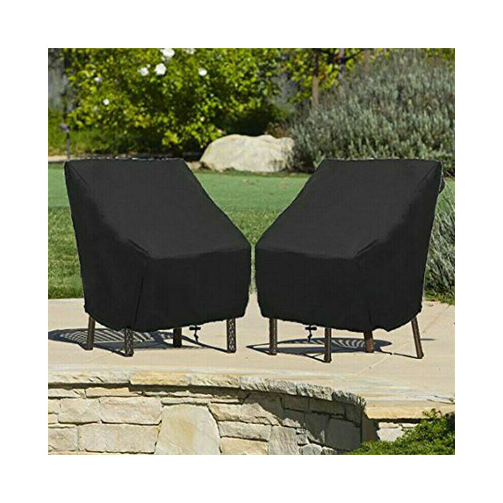 Waterproof Stacking Chair Cover Outdoor UV Garden Patio Furniture Chairs Cover