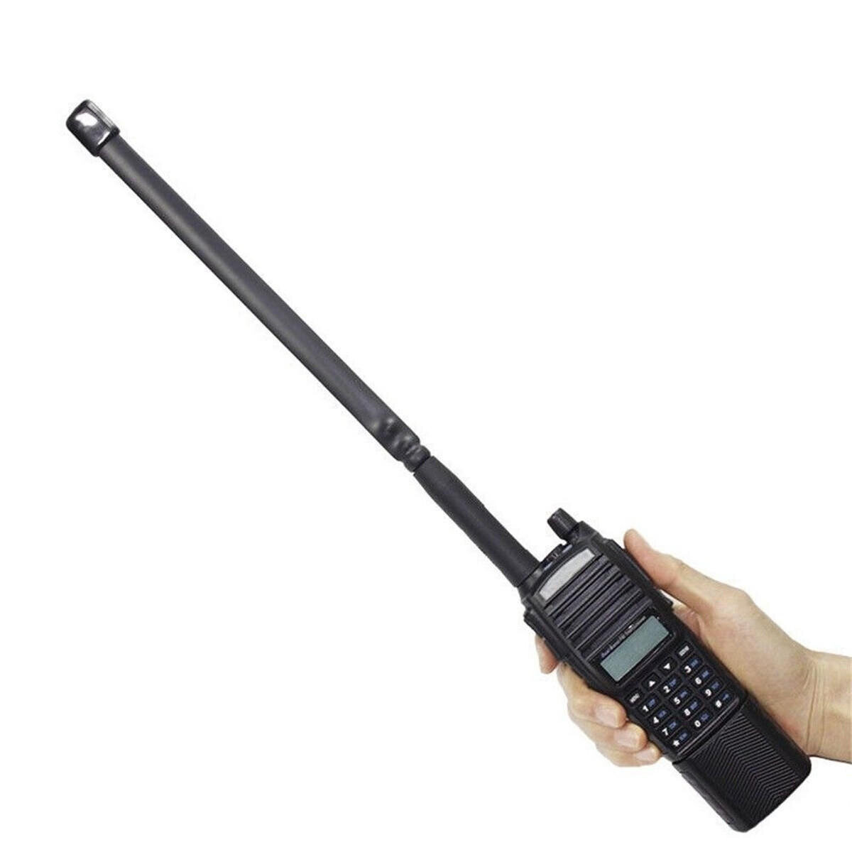 Antenna Tattica AR-152A 42.5cm SMA Per Baofeng UV-5R UV-82 &ndash; VHF/UHF Femmina