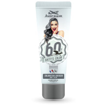 Coloration semi-permanente - HAIRGUM - Steel - 60ml - Pour tous types de cheveux - Mixte