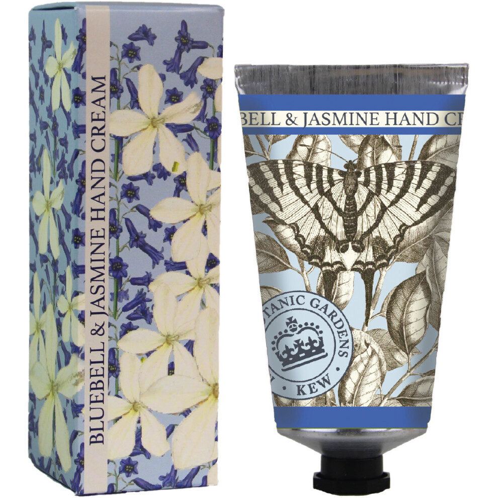 (Kew Bluebell & Jasmine Hand Cream, Single Pack) Royal Botanical Gardens, Kew Pineapple & Pink Lotus Hand Cream, 75mls