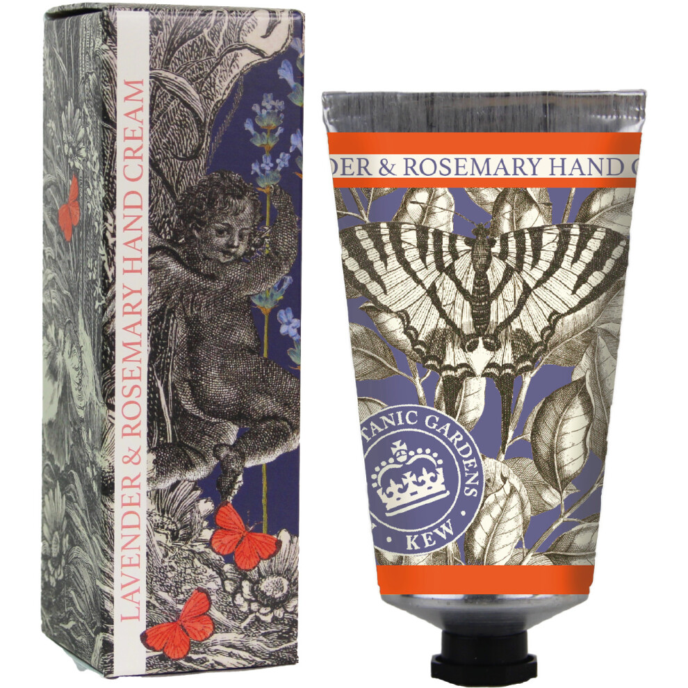 The English Soap Company Lavender/Cream/Pink (Kew & Rosemary Hand Single Pack) Royal Botanical Gardens, Kew Pineapple & Lotus Hand 75Mls