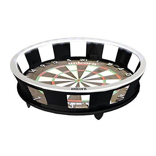 Unicorn Unicorn Solar Flare Lighted Dartboard, Τριχωτός στόχος, Πλαίσιο αλουμινίου