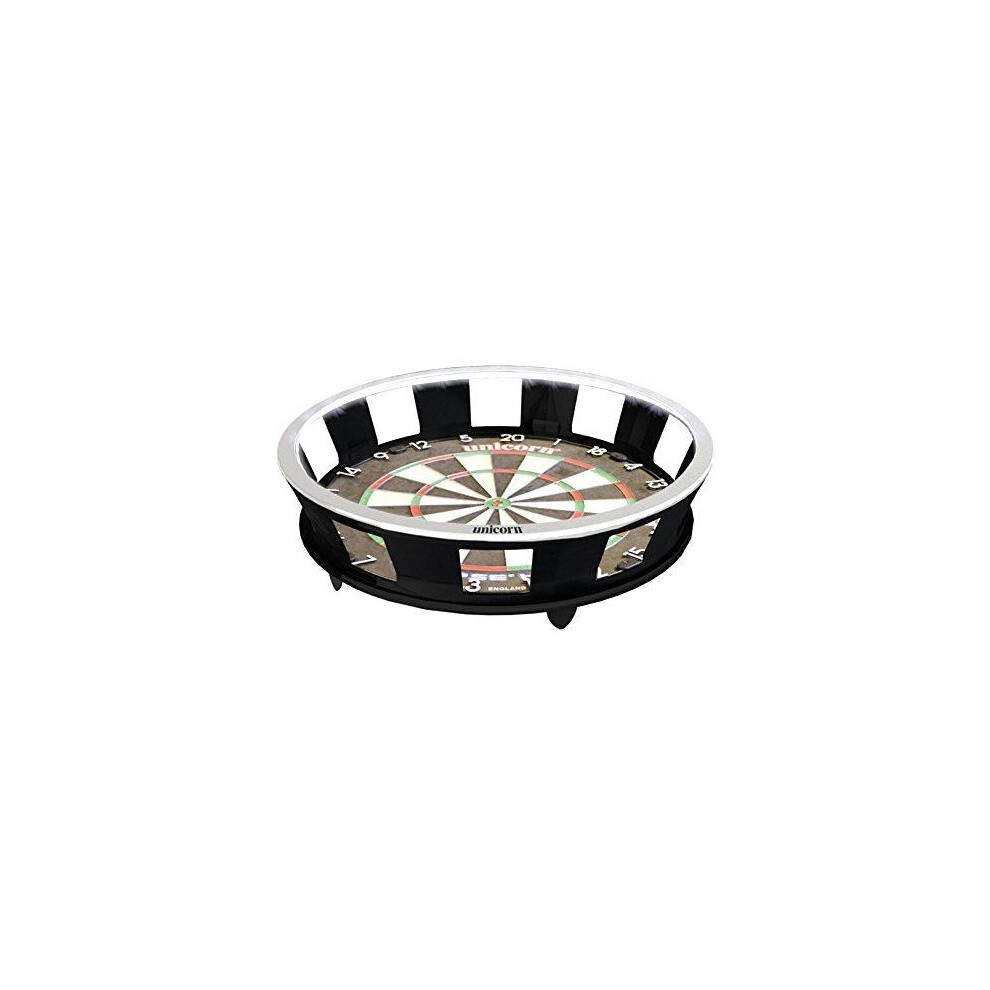 Illuminated Dartboard Backboard Surround - Solar Flare - 360 Degrees Non-Glare Lighting - Fits any Standard Dartboard