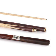 (17oz) Powerglide Tournament Executive 2 Piece Shaft Ash & Rosewood 57" Snooker Cue
