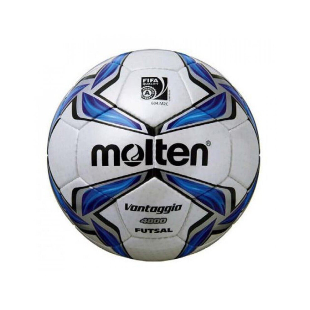 Molten F9V4800 Fifa Approved Low Bounce Hand Stitched Gloss Futsal Ball