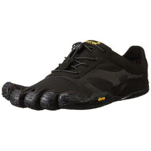 (46) Vibram KS Evo Five Fingers Barefoot MAX FEEL Training Shoes - Black
