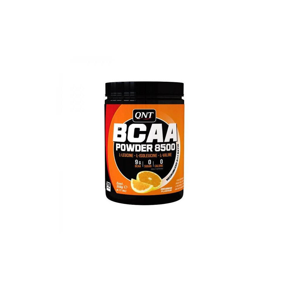 Qnt Bcaa 8500 Pre & Post Workout Energy & Recovery Instant Powder - 350G Orange