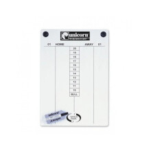 Unicorn Darts Extra Large Magnetic Dart Wipe Clean Scoreboard Set 400 x 570mm