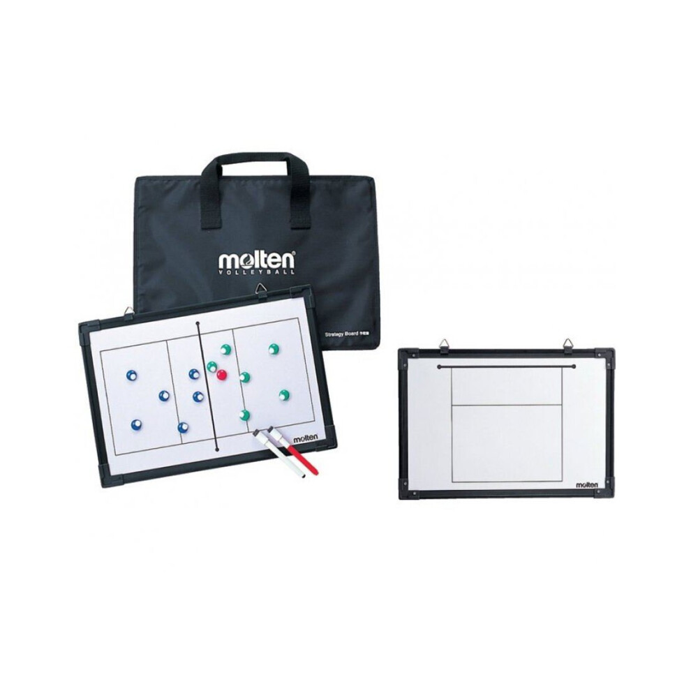 Molten MSBV Volleyball Strategy Board For Coaching Easy Use Full Pitch Markout-image-OPC-P6F7TPR-NEW