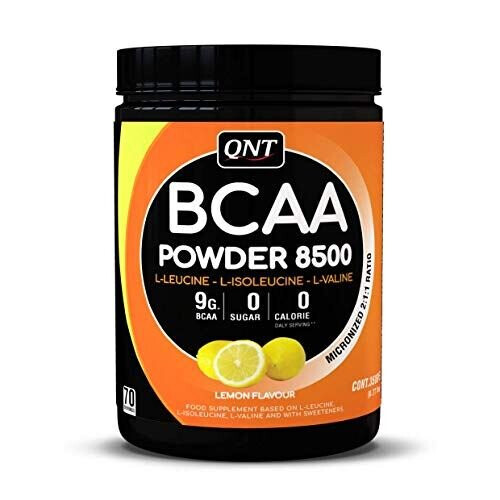 QNT BCAA 8500 Instant Powder για Ενέργεια και Ανάκτηση πριν και μετά την προπόνηση - 350g λεμόνι 1