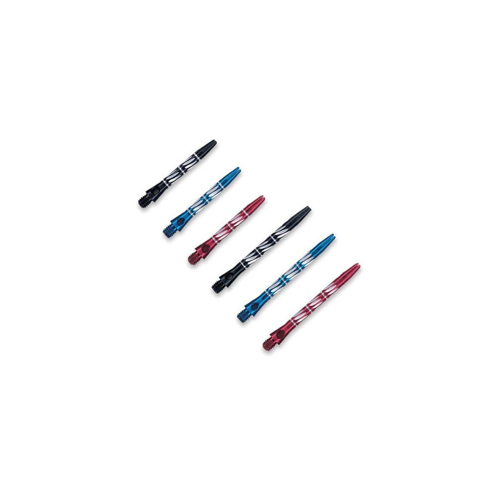 (Short) Unicorn Darts World Champion Aluminium Alloy Grip Precision Dart Shaft - 3 Pack