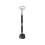Net1 N123111 Netball Black Adjustable Padded Pole Sturdy Base Outdoors System 2