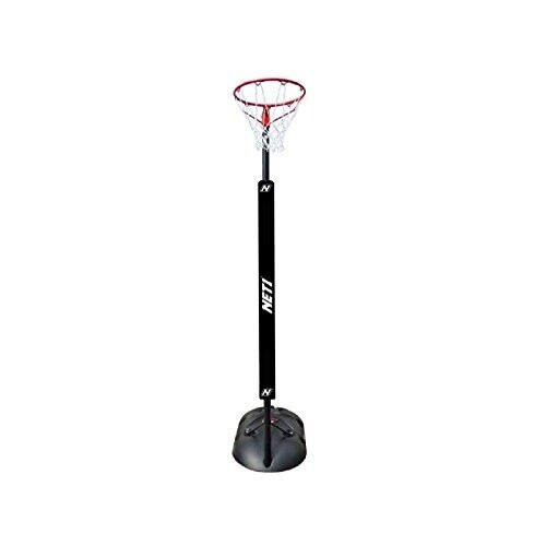 Net1 N123111 Netball Black Adjustable Padded Pole Sturdy Base Outdoors System 1