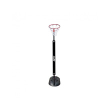 Net1 N123111 Netball Black Adjustable Padded Pole Sturdy Base Outdoors System