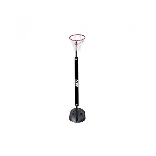 Net1 N123111 Netball Black Adjustable Padded Pole Sturdy Base Outdoors System