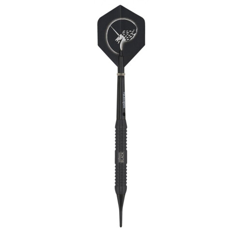 Unicorn (17 Grams) Unicorn Darts Core Plus Black Brass Precision Engineered Value Soft Tip Set