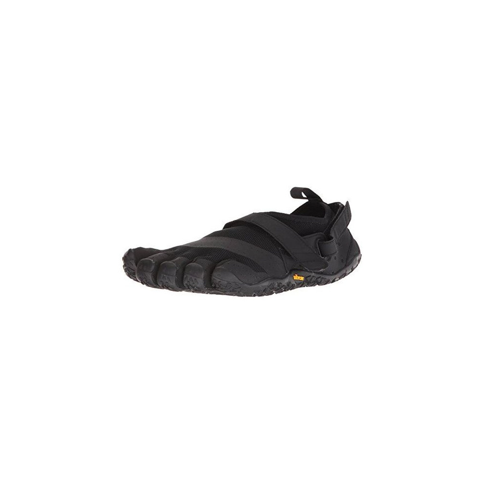 (45) Vibram V-Aqua Mens Water Sports Trail Five Fingers Grip Shoes Trainers - Black