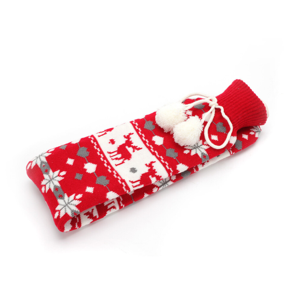 Red (Red) 2L Extra Long Hot Water Bottle Warmies