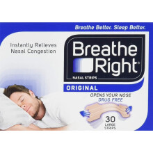 (L) Breathe Right Congestion Relief Nasal Strips