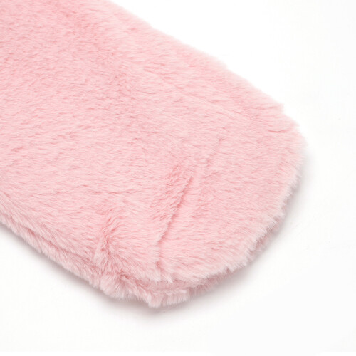 (Pink) 2L Extra Long Hot Water Bottle Warmies 2