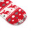 (Red) 2L Extra Long Hot Water Bottle Warmies 10