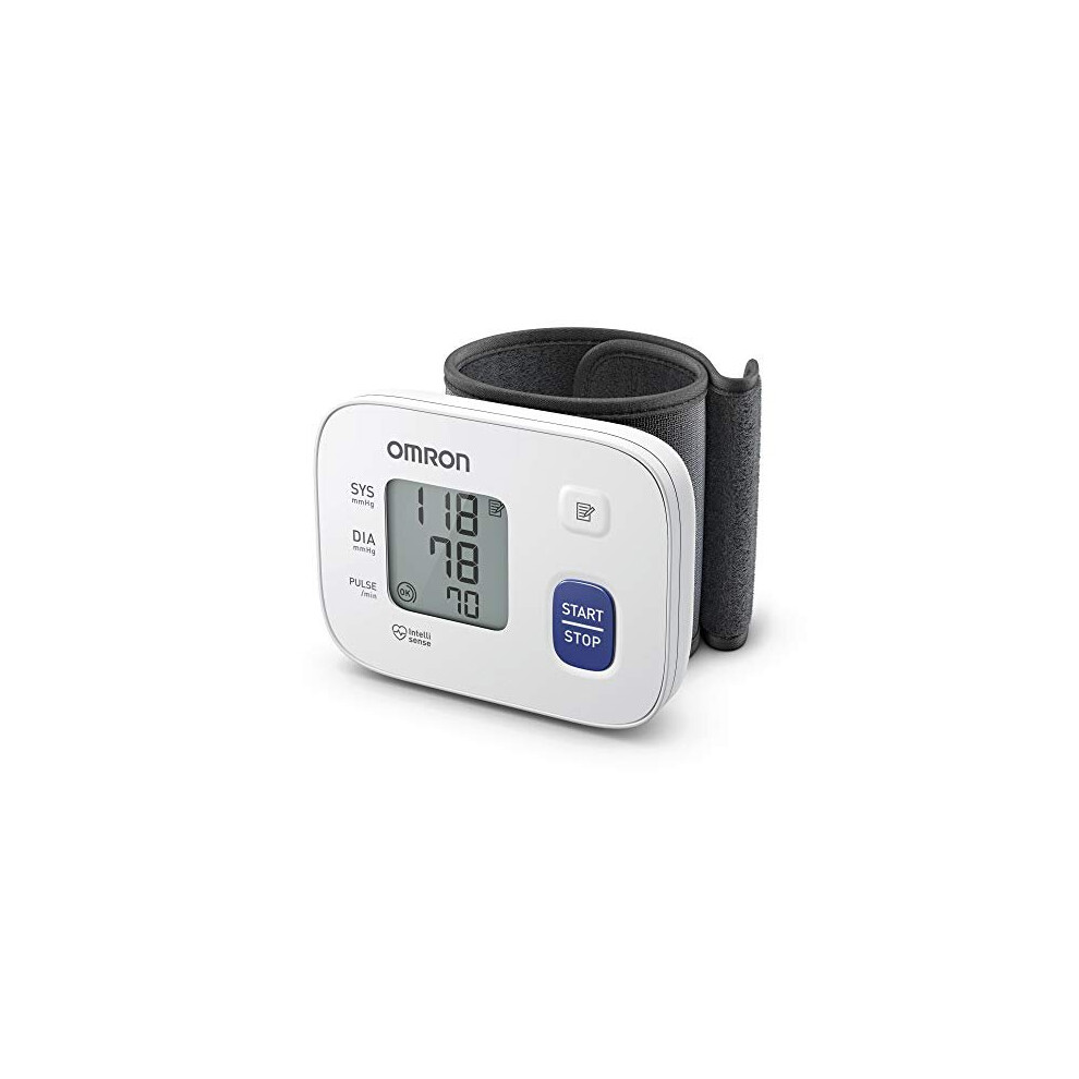 OMRON RS1 Wrist Blood Pressure Monitor for use at Home or on the Go