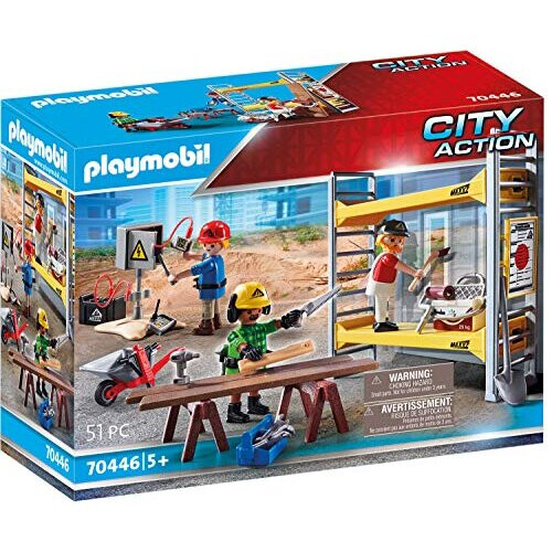 PLAYMOBIL Playmobil 70446 City Action Construction Scaffold