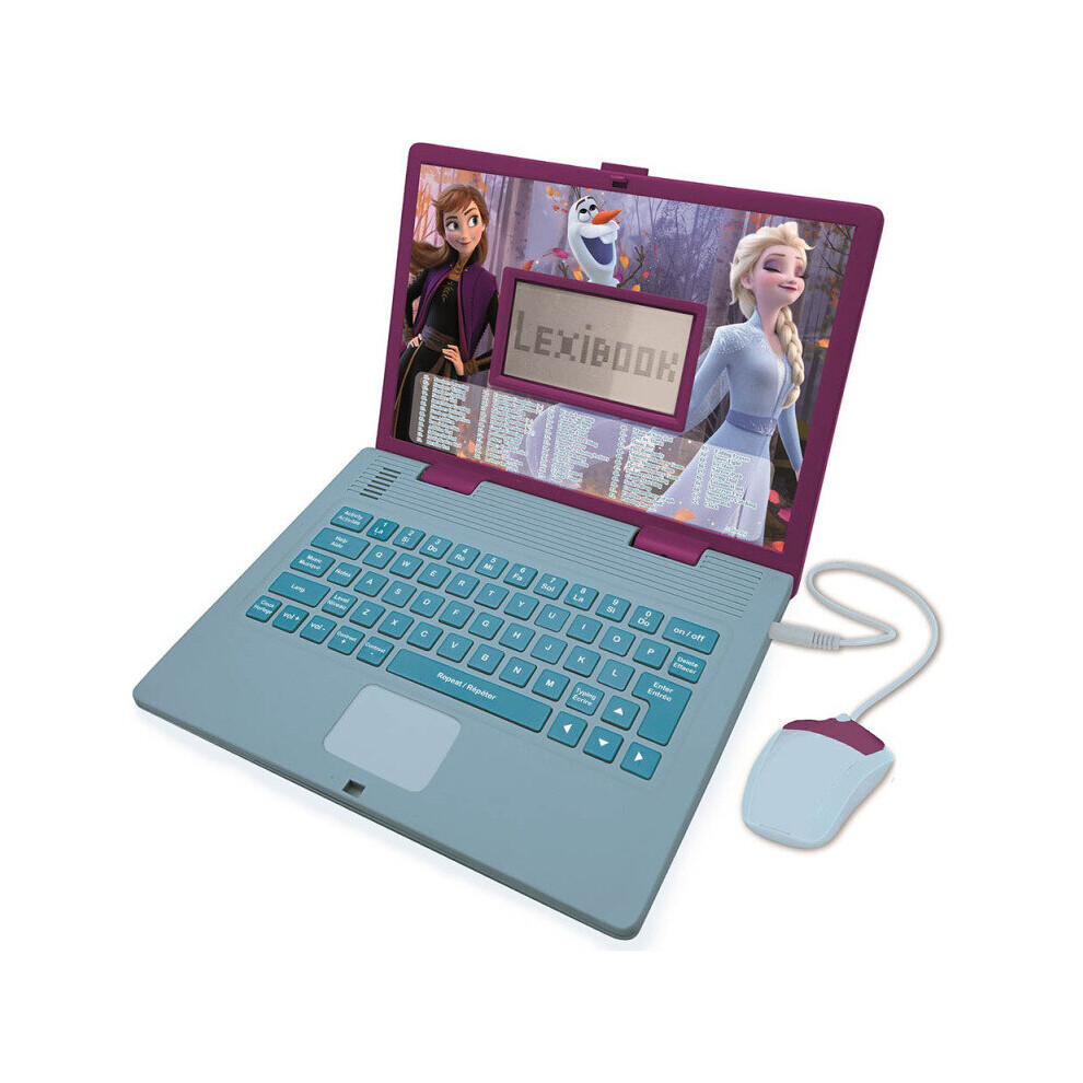 LEXIBOOK JC598FZi2 Disney Frozen 2 Educational and Bilingual Laptop