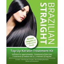 Brazilian Straight Top-Up Keratin Treatment Kit
