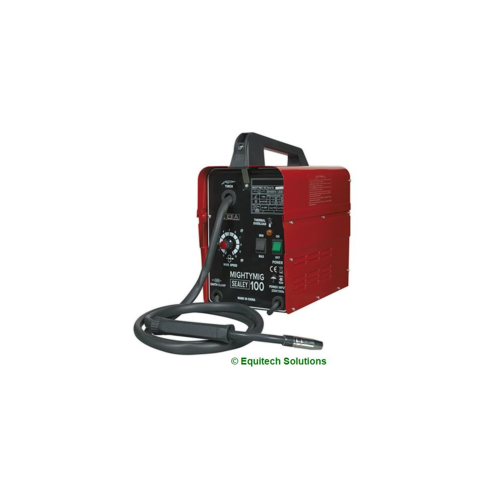 Sealey Mightymig100 No-Gas Mig Welder 100A 230V