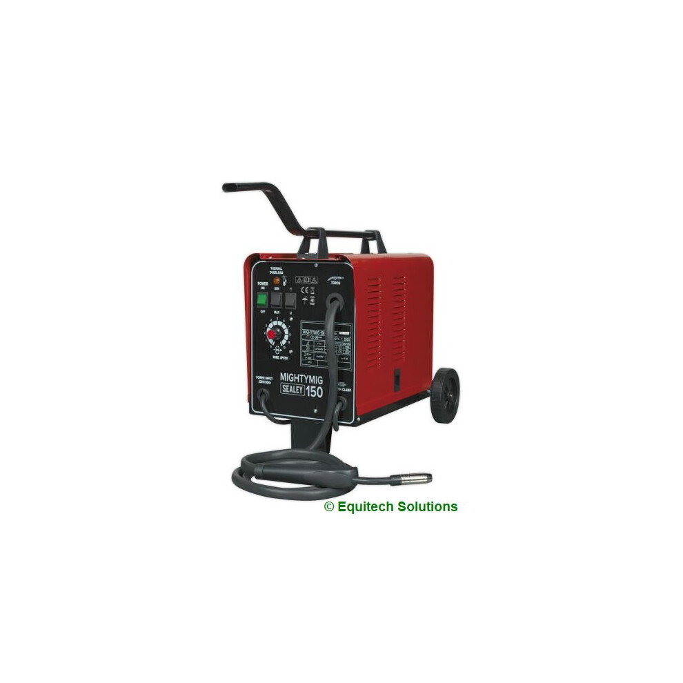 Sealey Mightymig150 Professional Gas/No-Gas Mig Welder 150A 230V