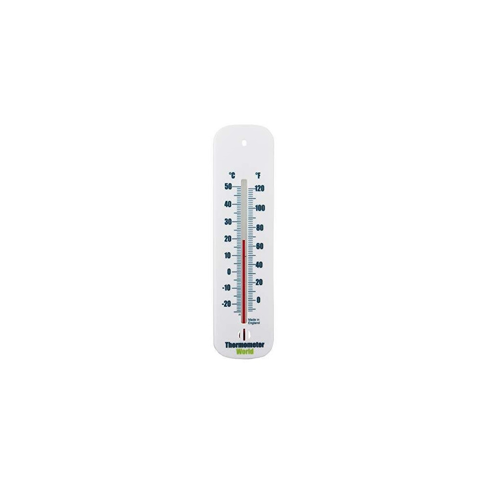 Accurate Room Thermometer Indoor and Outdoor to Measure Room Temperature in the Home Office Garden or Greenhouse - Easy to Hang and Read Accurate Wa