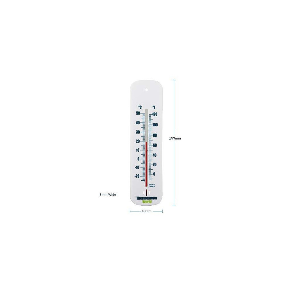 Accurate Room Thermometer Indoor and Outdoor to Measure Room Temperature in the Home Office Garden or Greenhouse Easy to Hang and Read Accurate Wa on OnBuy