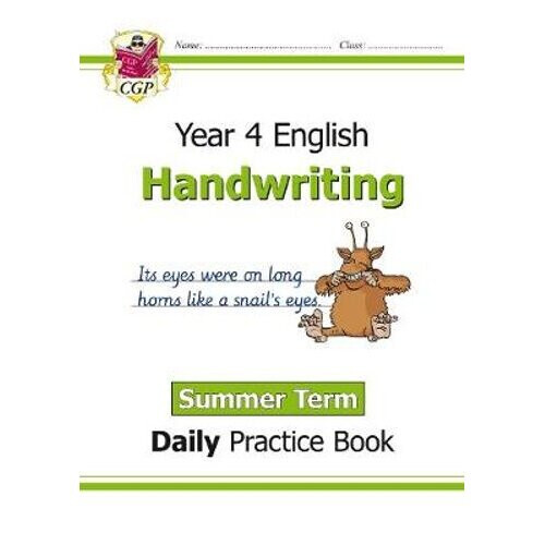 New KS2 Handwriting Daily Practice Book: Year 4 - Summer Term