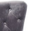 Living And Home (Grey) Velvet Upholstered Wingback Armchair with Cushion 7