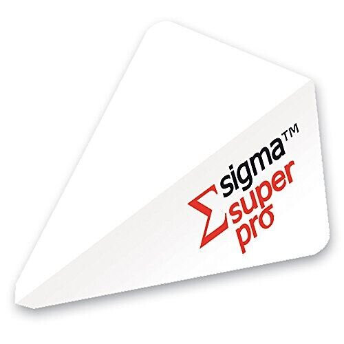 Unicorn Unicorn Darts Sigma .100 Super Pro Shape Micron Dart Flight - Λευκό 1