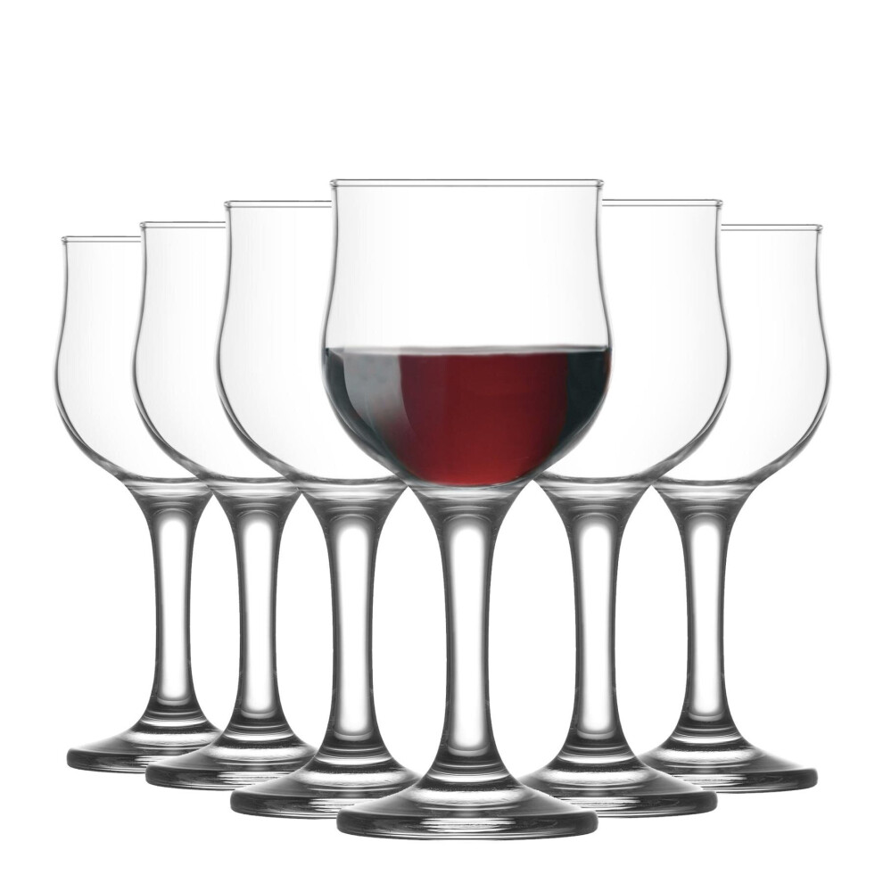 Wine Glasses Set LAV Nevakar 200ml Small White Wine Glass Pack of 12 Goblets 
