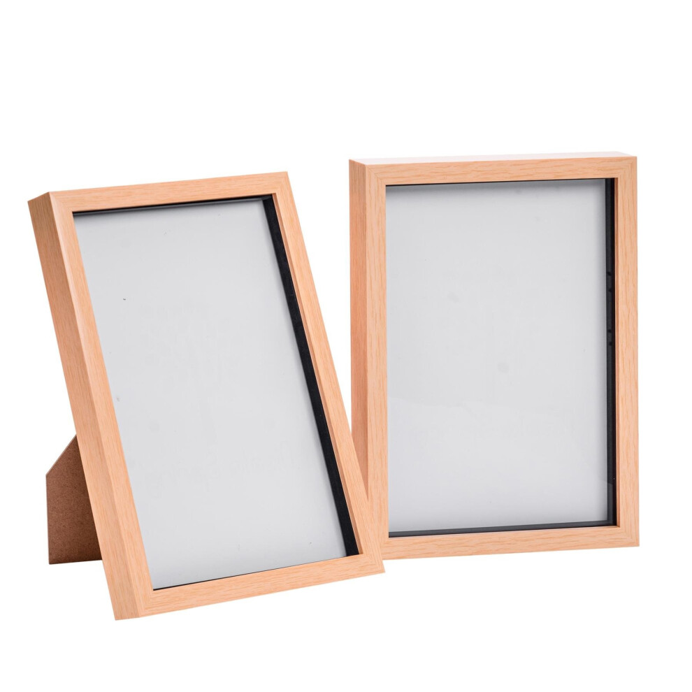 8x12" 3D Box Photo Frames x2