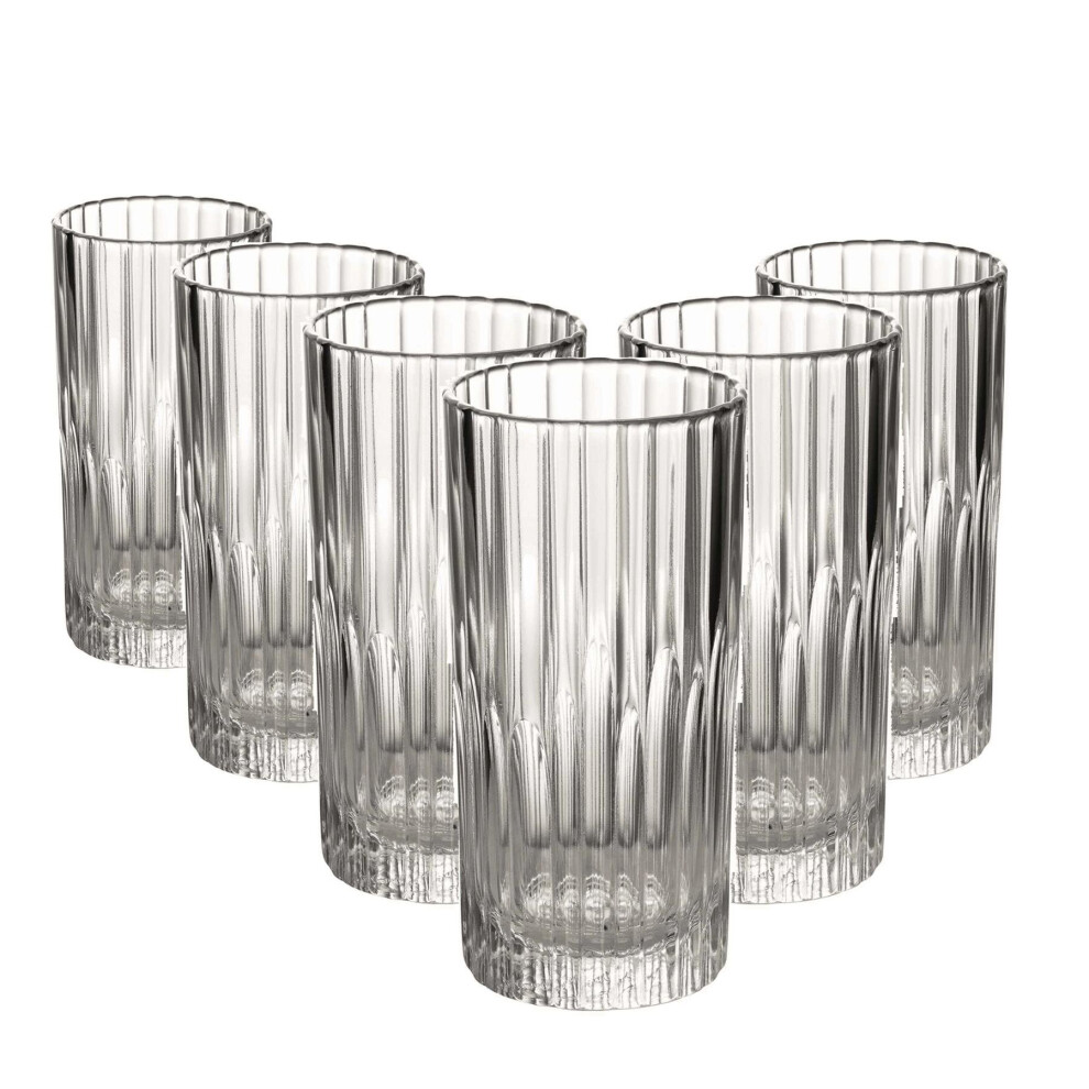 Duralex Manhattan Vintage Collins Gin Highball Cocktail Glasses 305ml x12