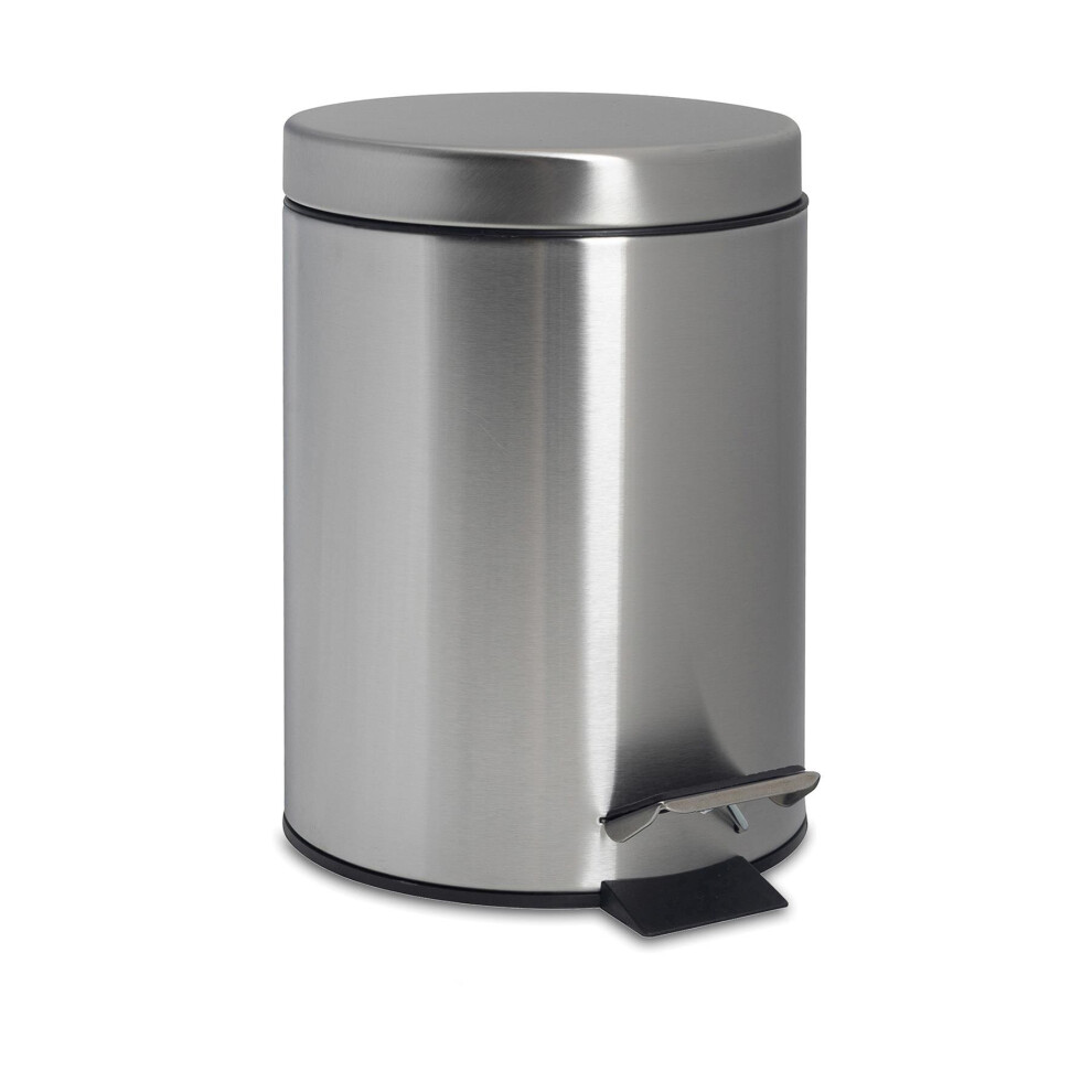 Round Bathroom Pedal Bin 3 Litre