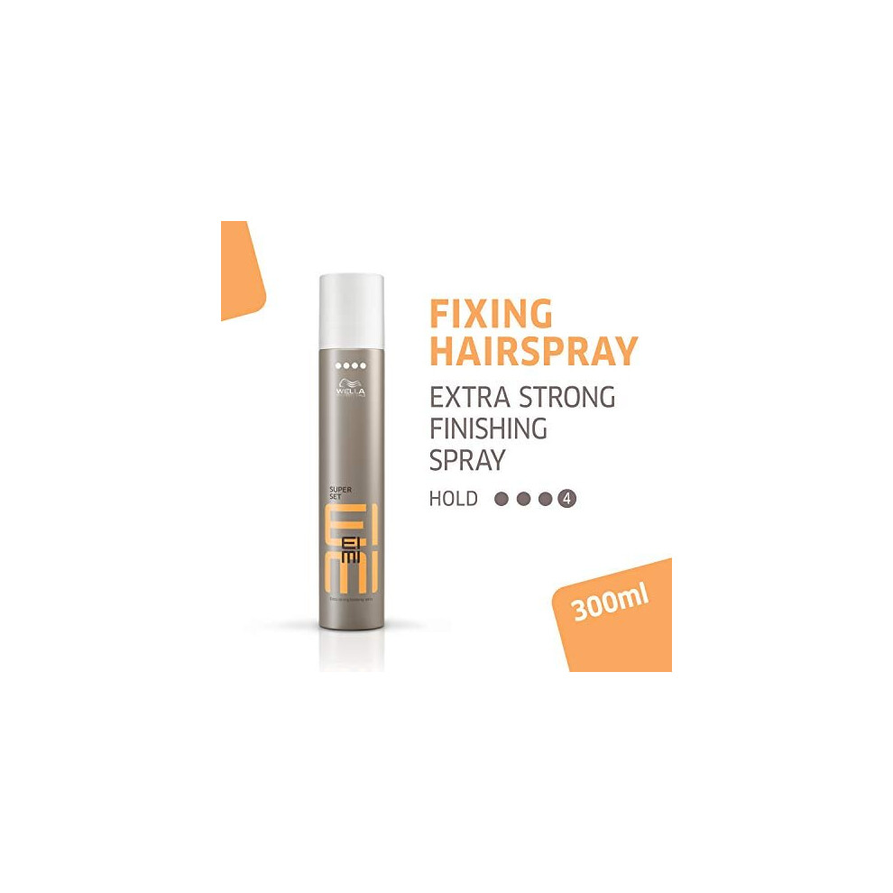 Wella Professionals EIMI Super Set Extra Strong Finishing Spray 300ml - Image 2