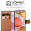 (Blue) For Samsung Galaxy A42 5G Leather Case 9