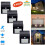 Ranpo 4Pack Outdoor Solar Motion Sensor Security Light - 30 LED Lights 1