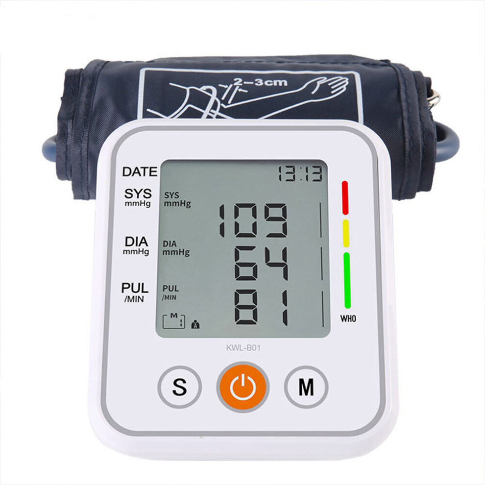 Electronic Voice Blood Pressure Meter Household Arm Type Monitor