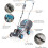 Swift (kit) Swift 40V 32cm Cordless Battery Compact Lawn Mower 2
