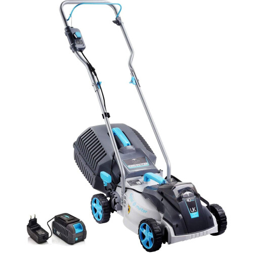 (kit) Swift 40V 32cm Cordless Battery Compact Lawn Mower