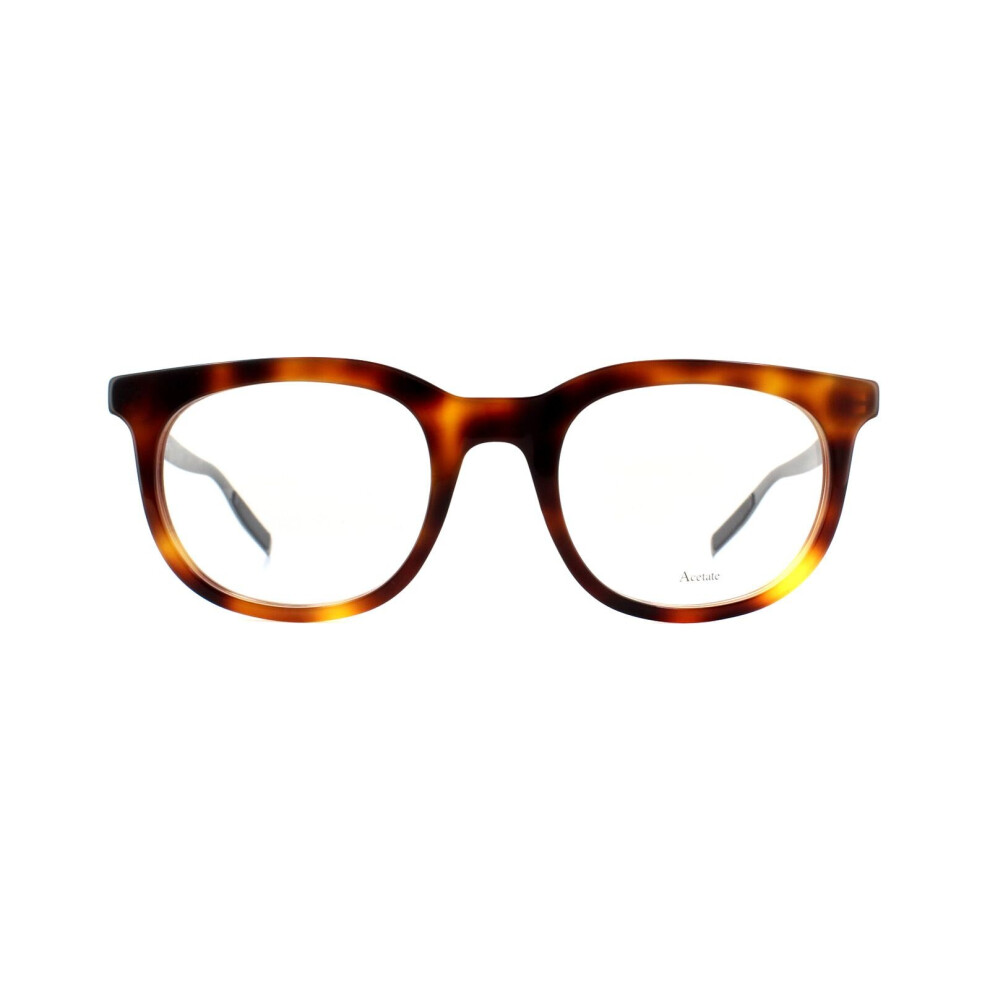 Dior Homme Glasses Frames Dior Blacktie 217 8E2 Havana & Dark RutheniumÃÂ 50mm